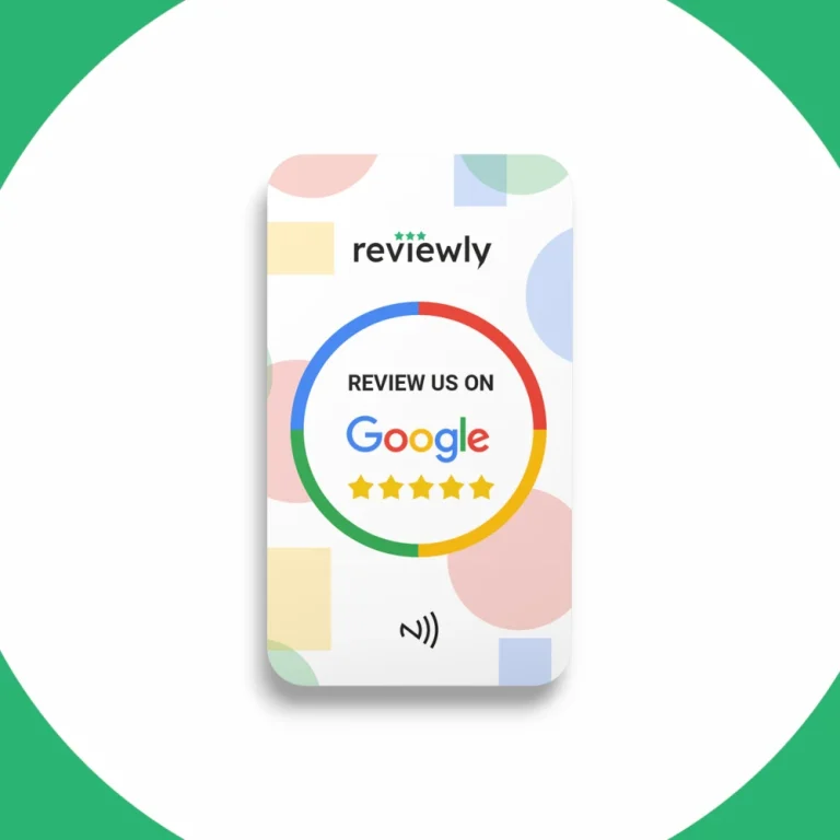 NFC Review Card for Google
