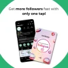 Get new followers quickly and easily