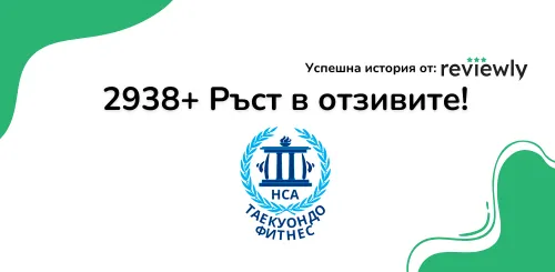 2938% Ръст и 470 нови отзива в Google за Таекуондо клуб НСА